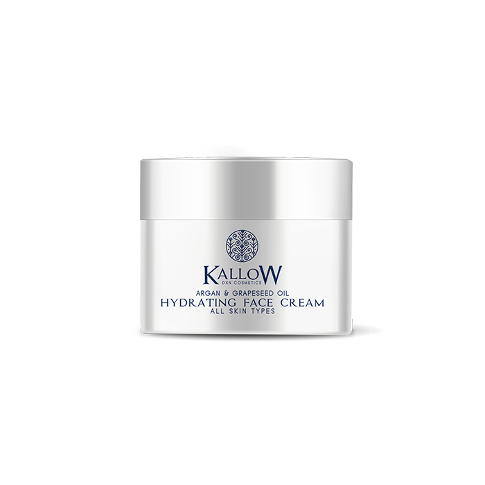 DXN Kallow – Cremă de față hidratantă cu ulei de argan și ulei din sâmburi de struguri